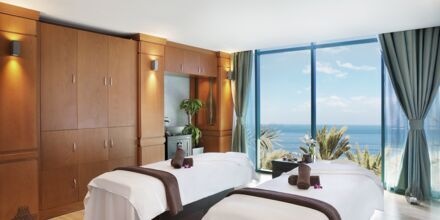 Spa på hotell Hilton Dubai Jumeirah i Dubai, Förenade Arabemiraten.