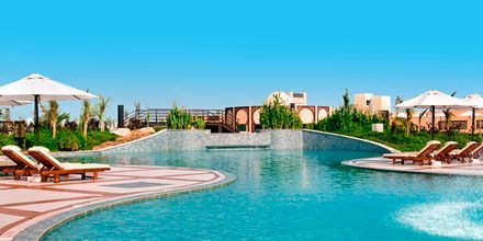 Poolområde på hotell Hilton Ras Al Khaimah Resort & Spa.