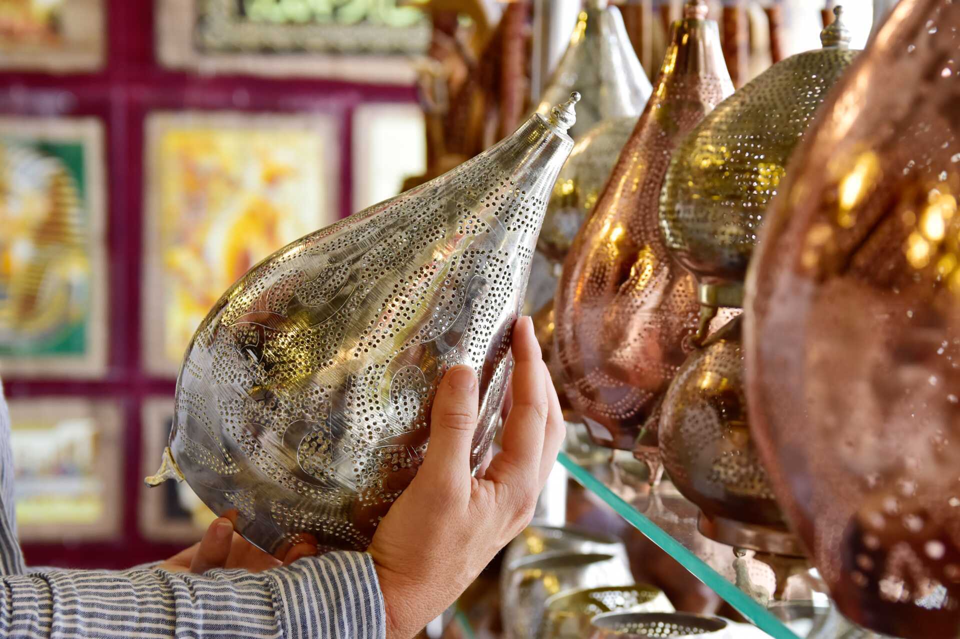 Lokal shopping i Hurghada.