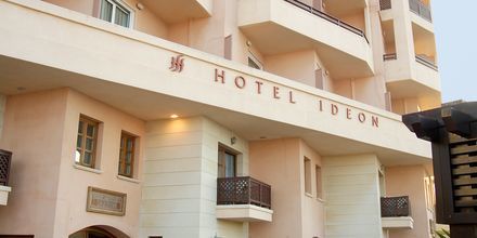 Hotell Ideon i Rethymnon stad på Kreta, Grekland.