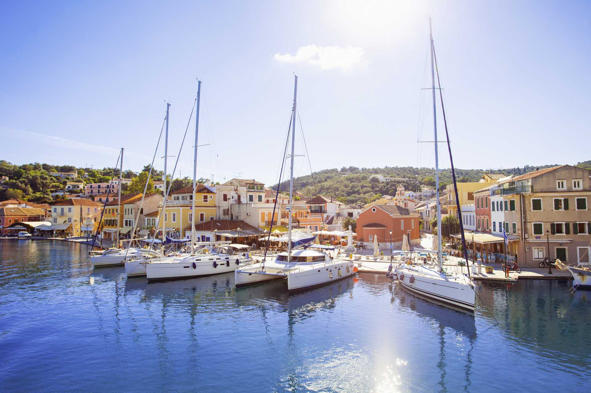 Gaios på Paxos i Grekland.