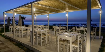 Strandbaren på hotell Iperion i Rethymnon, Kreta.