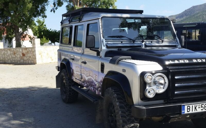 Jeepsafari – Charmiga byar och stranden Preveli