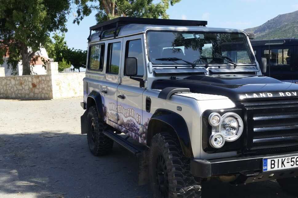 Jeepsafari – Charmiga byar och stranden Preveli