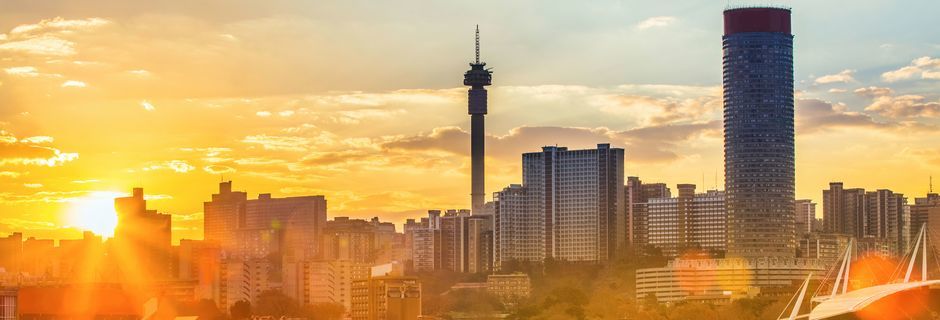 Johannesburg är Sydafrikas största stad.