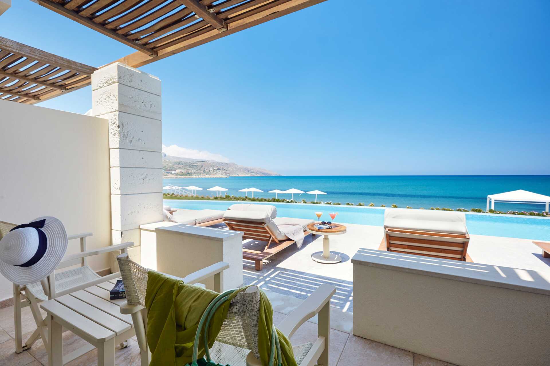 Juniorsvit med delad pool