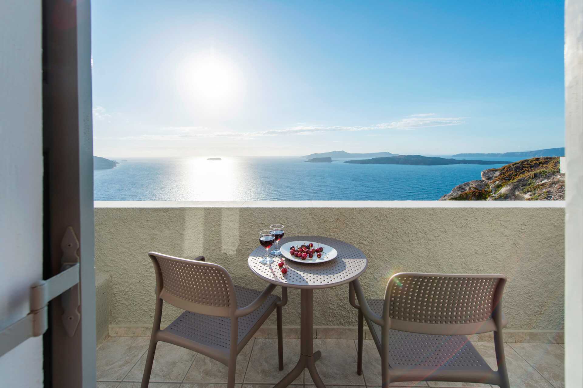Juniorsvit på Caldera's Dolphin Suites, Santorini.