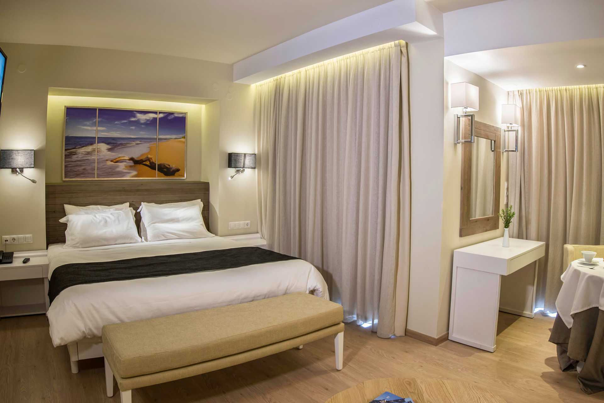 Juniorsvit på Swell Boutique Hotel i Rethymnon på Kreta.