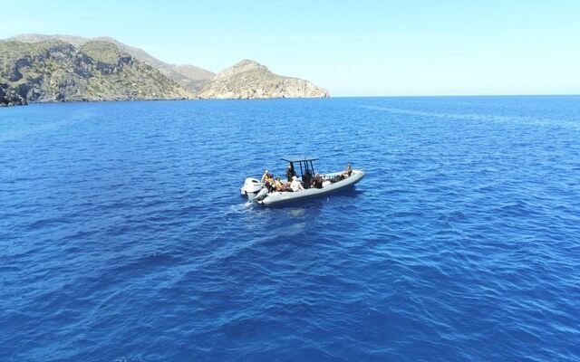 Karpathos under ytan – prova på snorkling