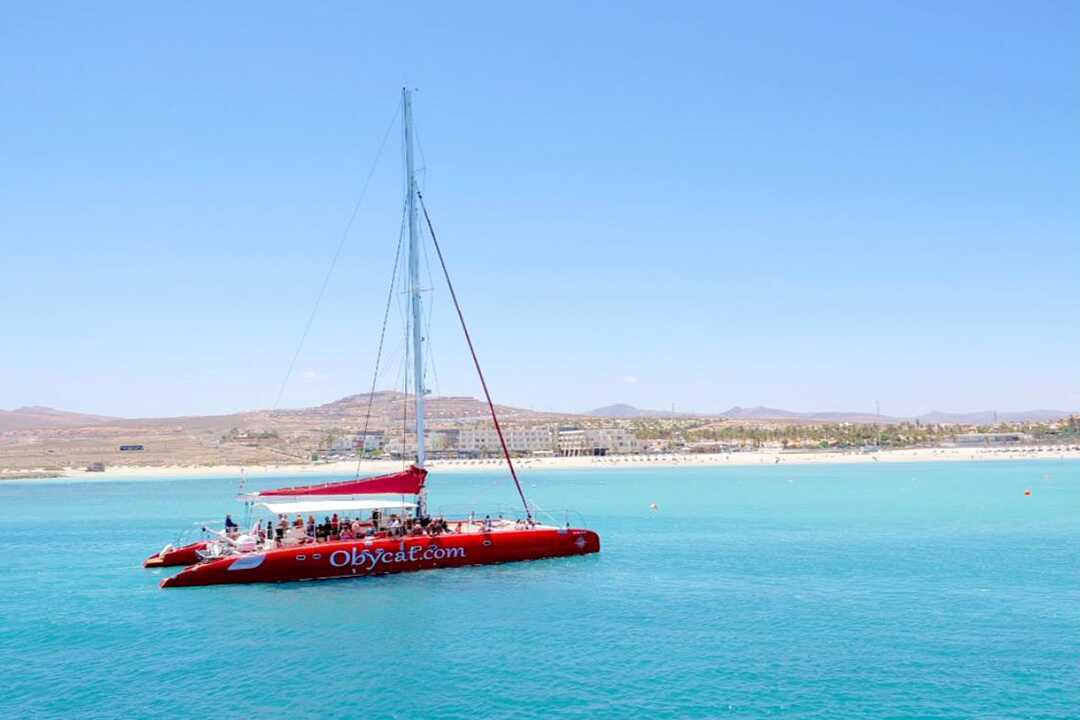 Katamarantur till Isla de Lobos