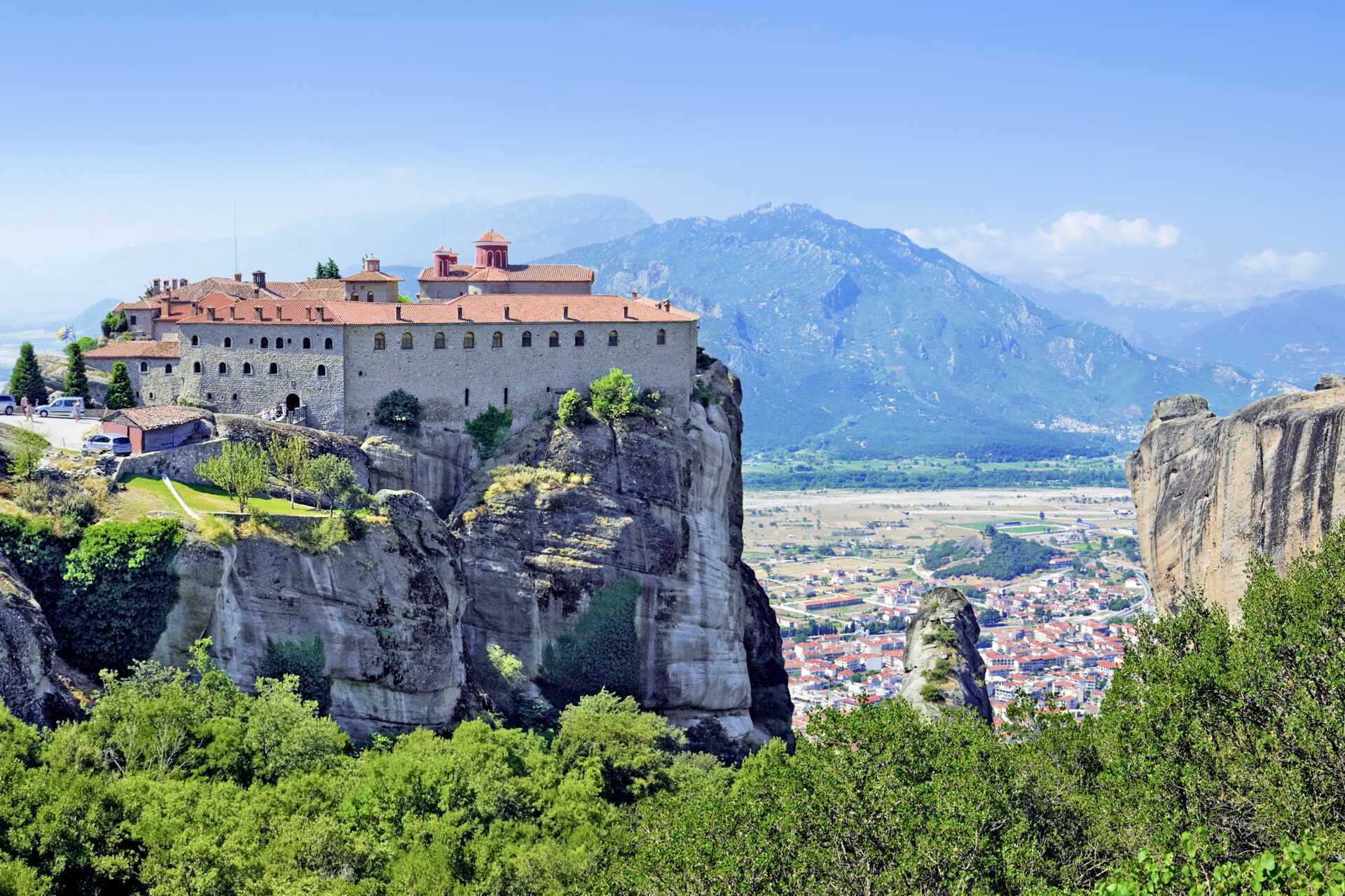 Klosterkomplexet Meteora
