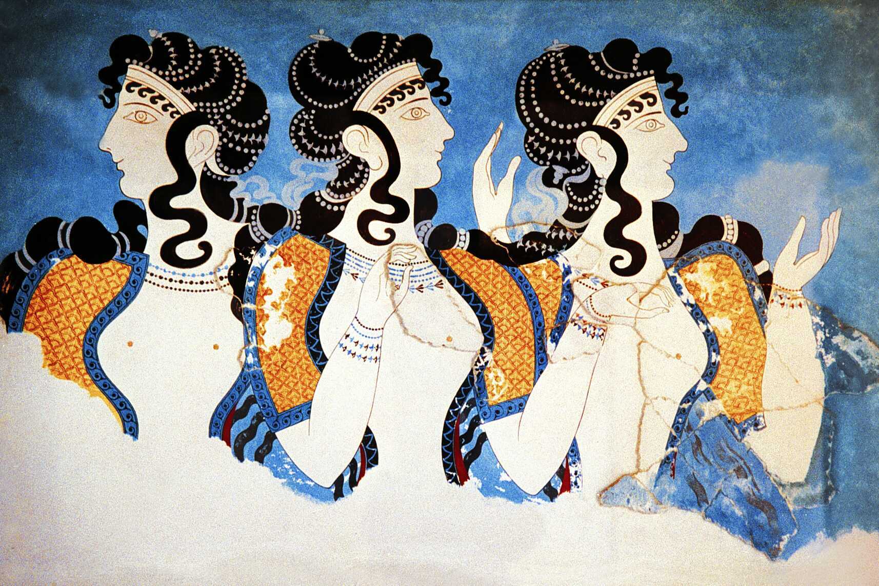 Knossos och Kretas huvudstad Heraklion