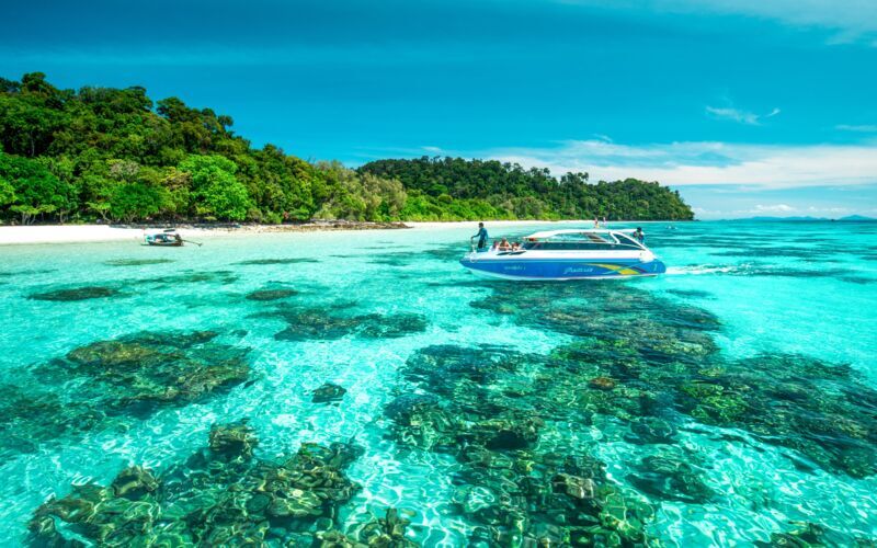 Koh Rok & Koh Haa med speedboat