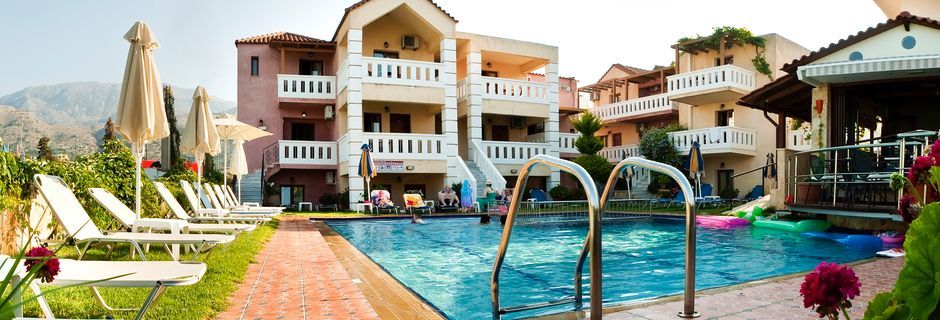 Hotell Kokalas Resort i Georgiopolis på Kreta, Grekland.