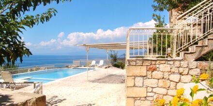 Tvårumslägenhet på Kolokotronis Hotel & Spa i Stoupa, Grekland.