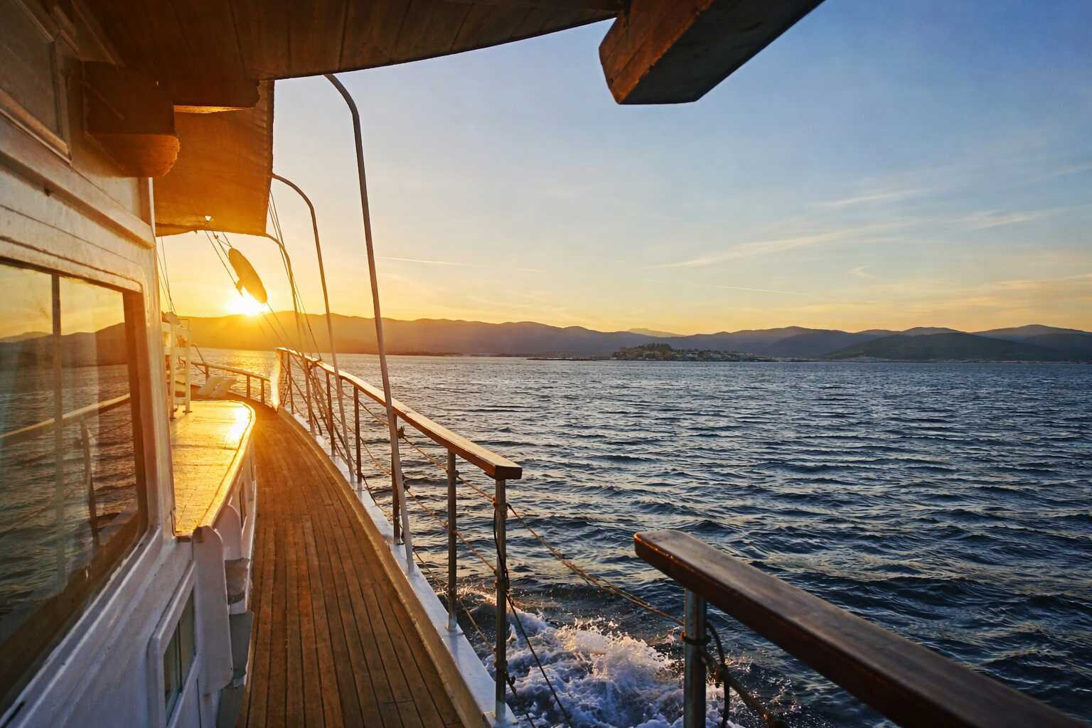 Kryssning i solnedgången inkl. transfer