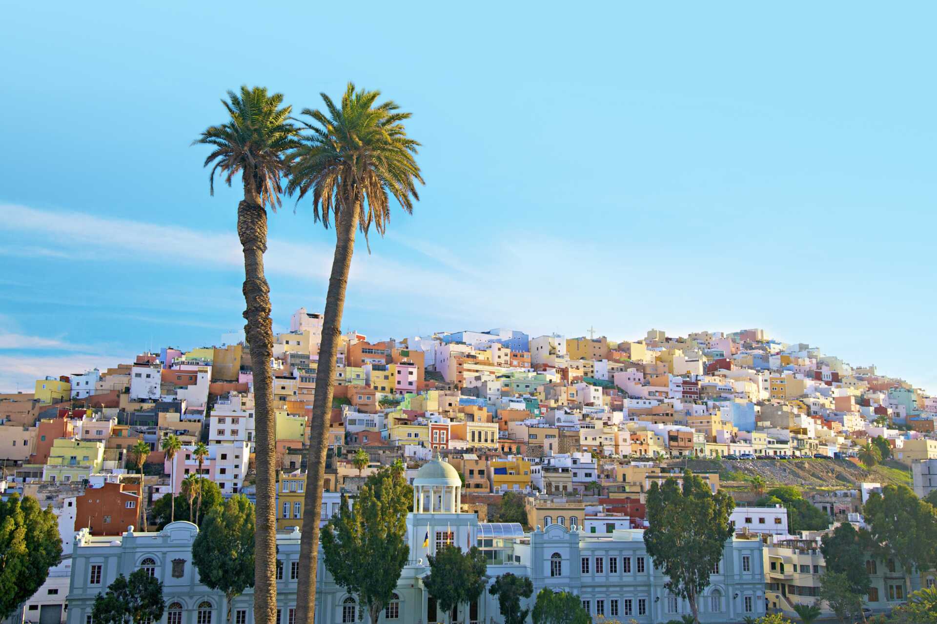 Las Palmas på Gran Canaria, Spanien.