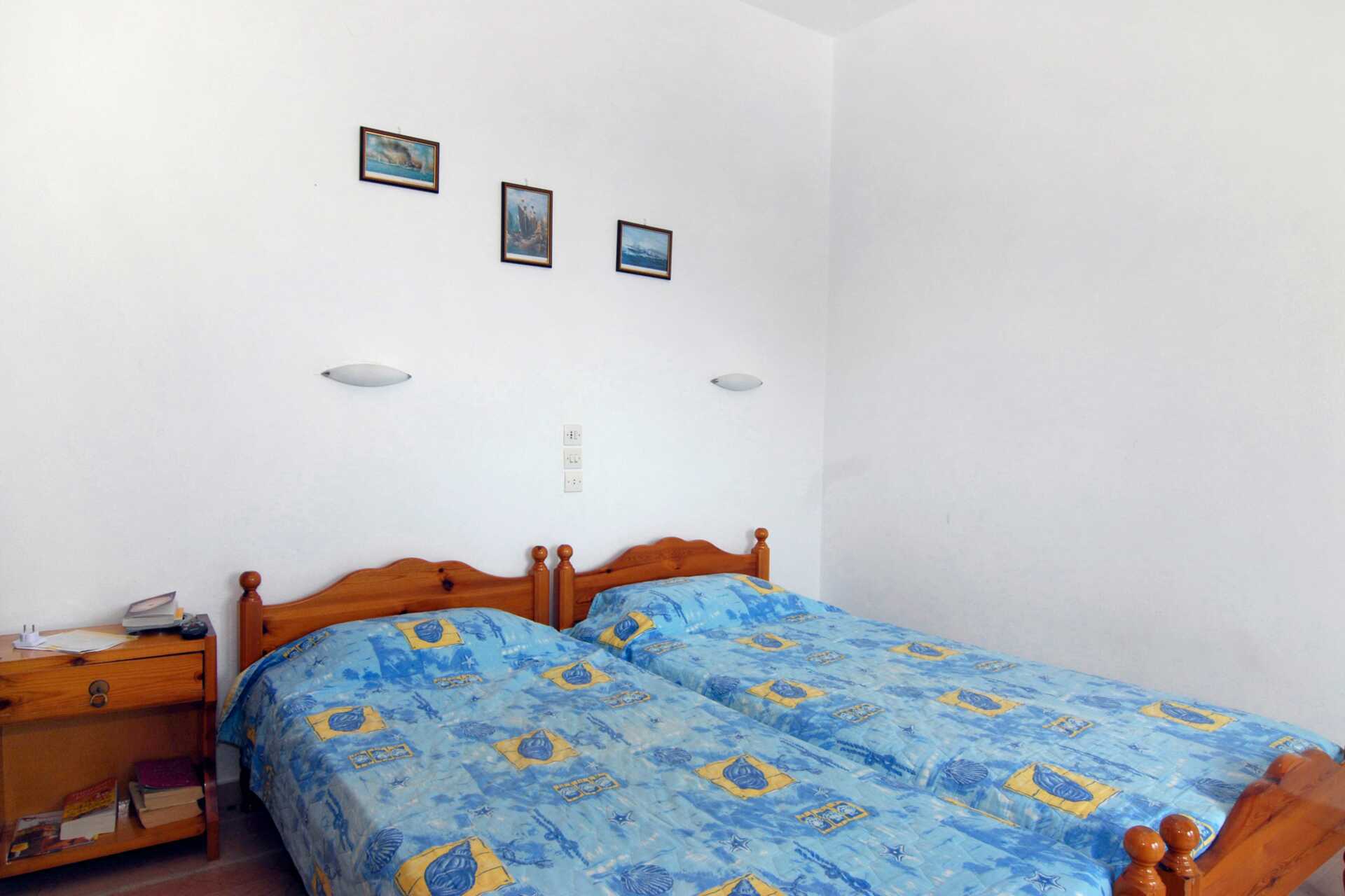 Lägenhet på hotell Nicholas i Megali Ammos på Skiathos.