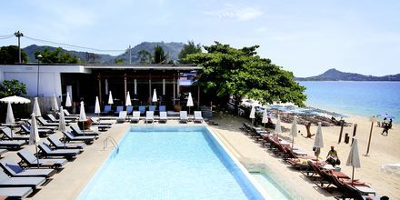 Poolområde på Lamai Wanta Beach Resort på Koh Samui, Thailand.
