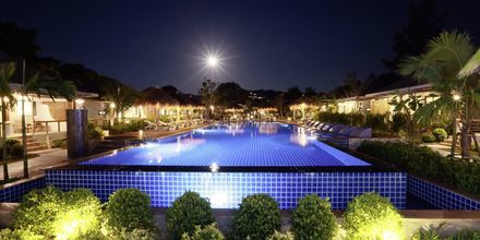 Poolområde på hotell Lanta Casa Blanca på Koh Lanta i Thailand.