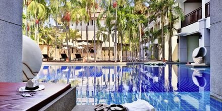 Dubbelrum med poolaccess på Lanta Sand Resort & Spa, Thailand.