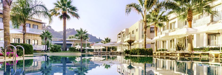 Poolområdet på Lesante Classic Luxury Hotel & Spa, Zakynthos, Grekland.