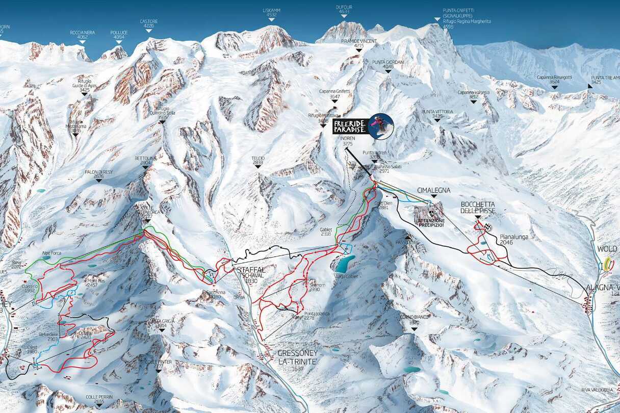 Liftkort - Monterosa Freeride Paradise