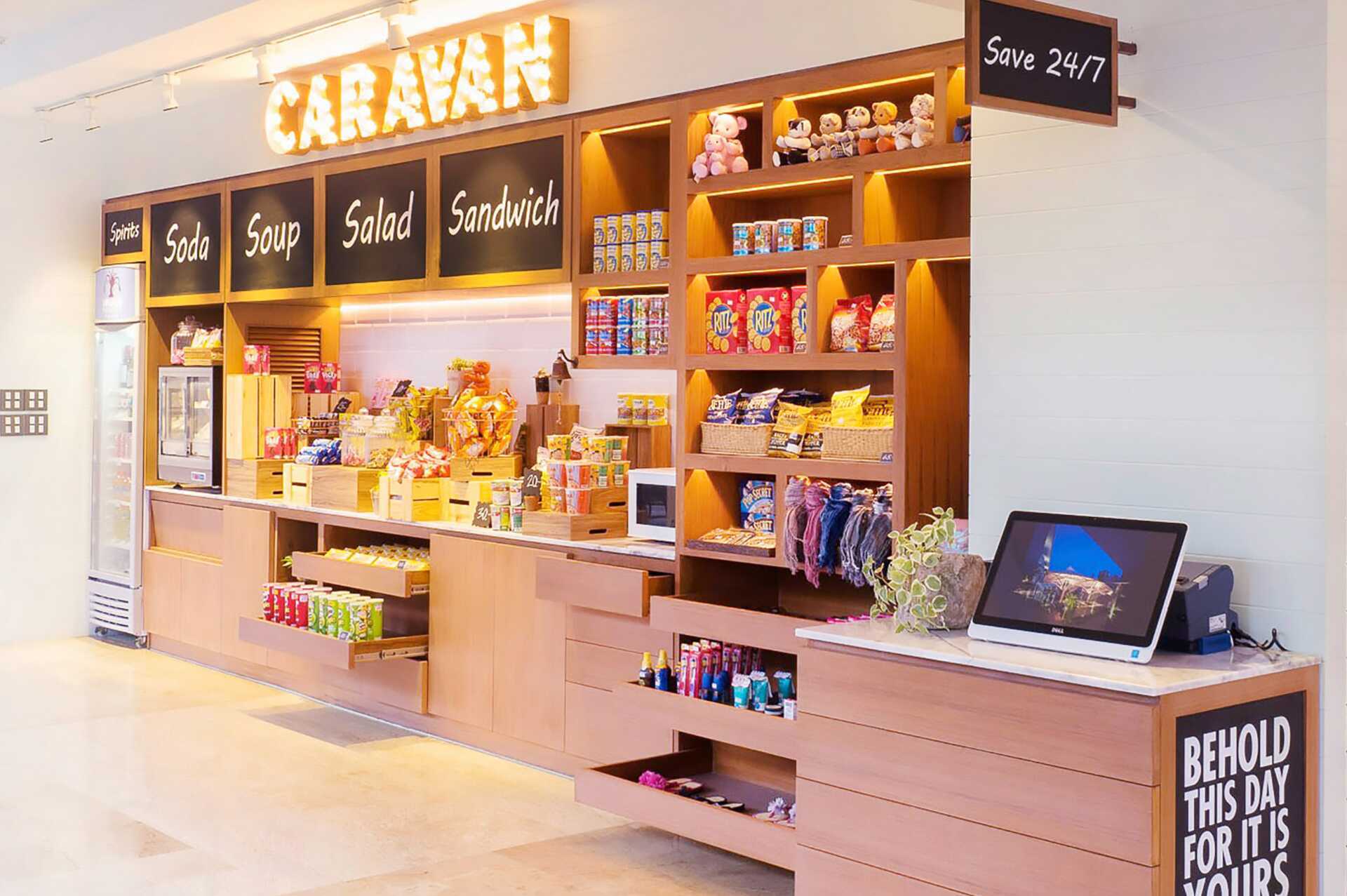 Minilivs på hotell Loligo Resort Hua Hin i Thailand.