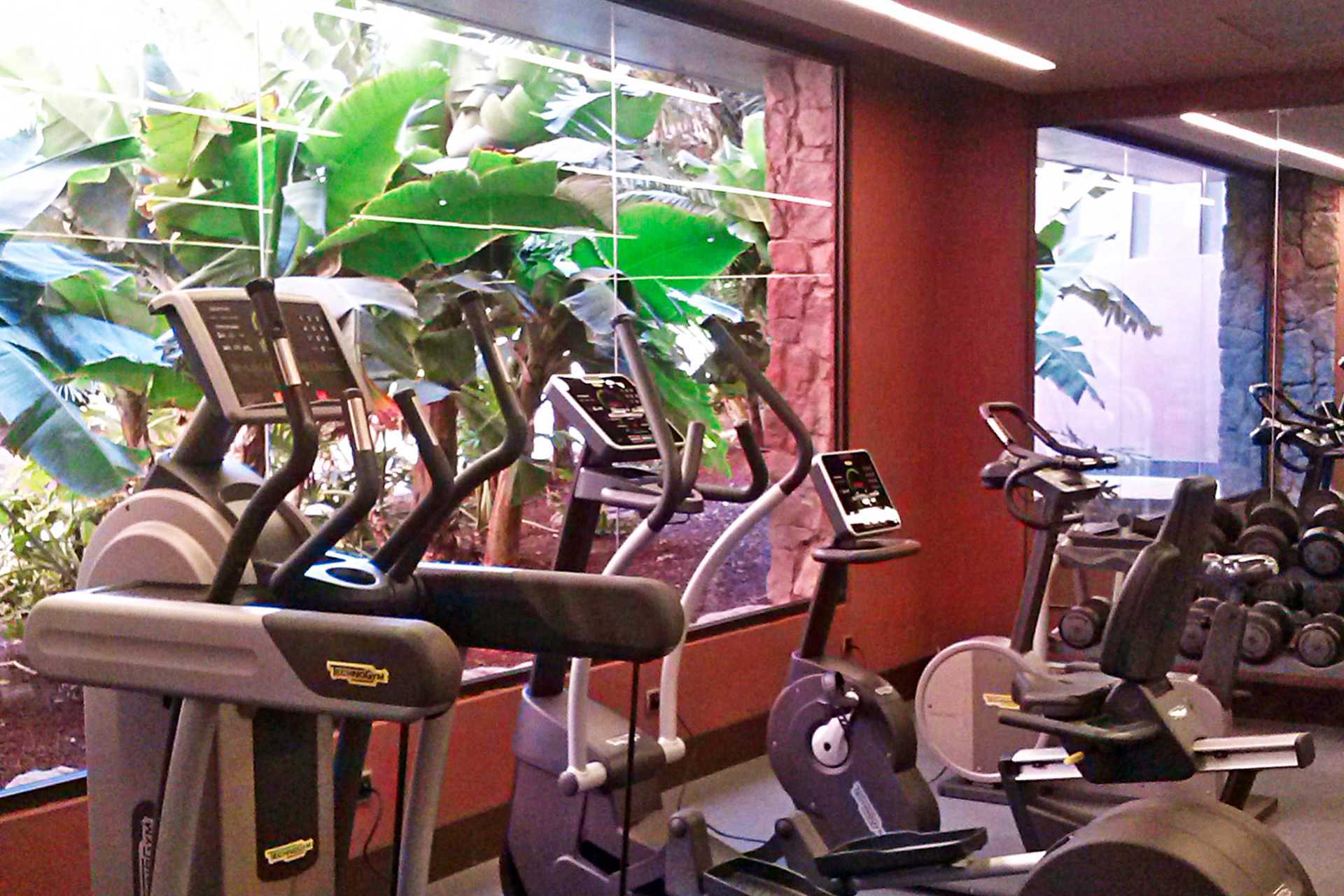 Gymmet på Lopesan Baobab Resort i Meloneras, Gran Canaria.