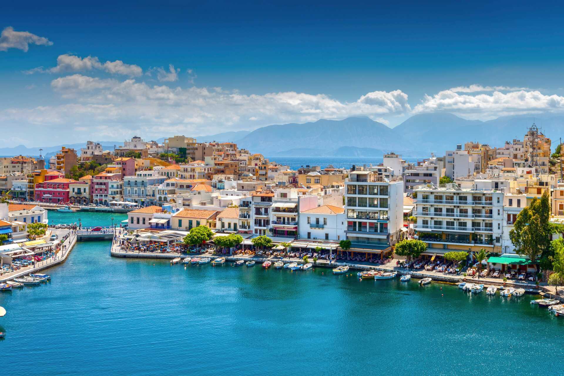 Marknad i Agios Nikolaos