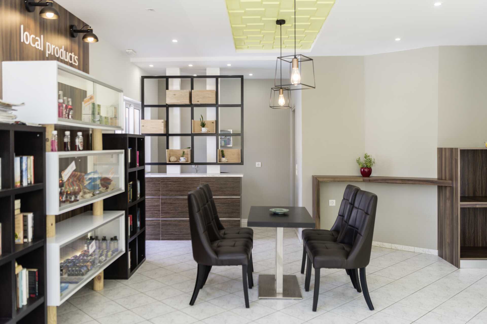 På hotell Mary kan du köpa lokala produkter.