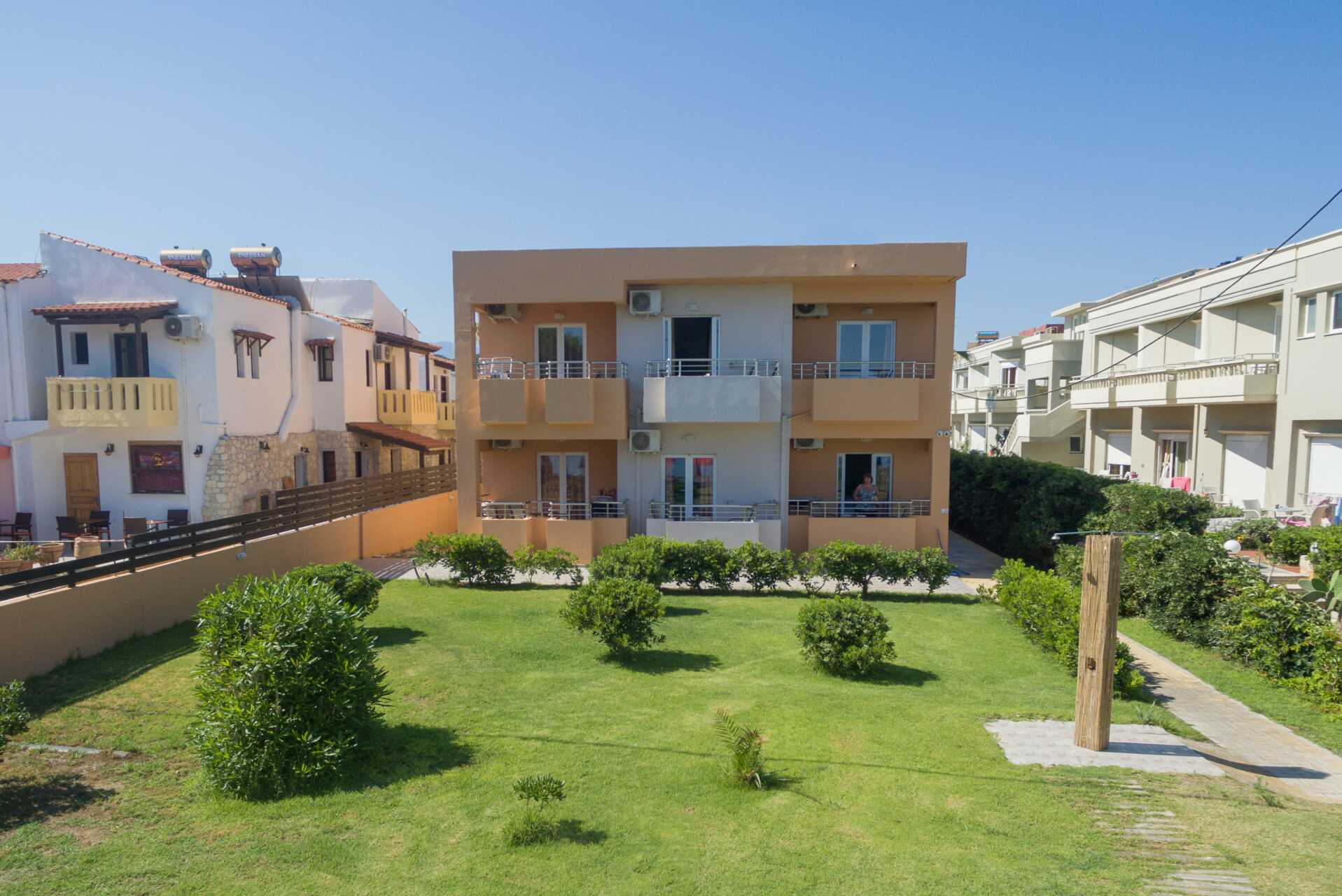 Hotell Mary i Platanias på Kreta, Grekland.