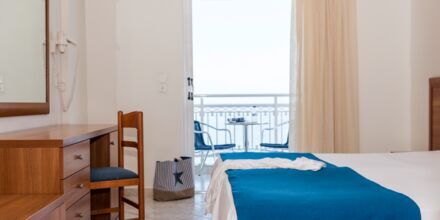 Enrumslägenhet på hotell Meridien Beach på Zakynthos, Grekland.