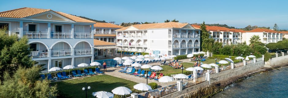 Hotell Meridien Beach på Zakynthos, Grekland.