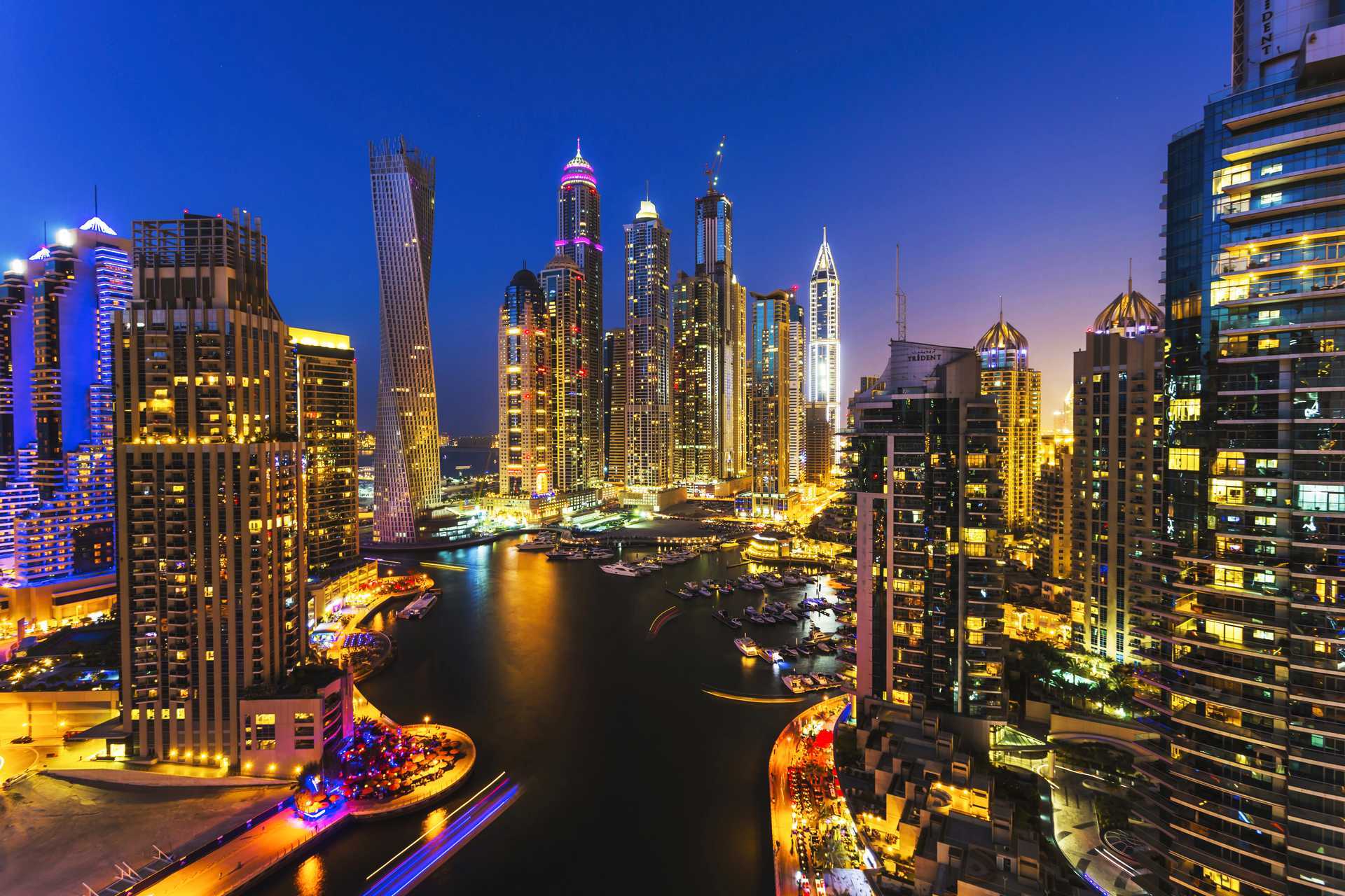 Middagskryssning i Dubai Marina