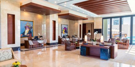 Lobby på hotell Millennium Salalah Resort i Oman.