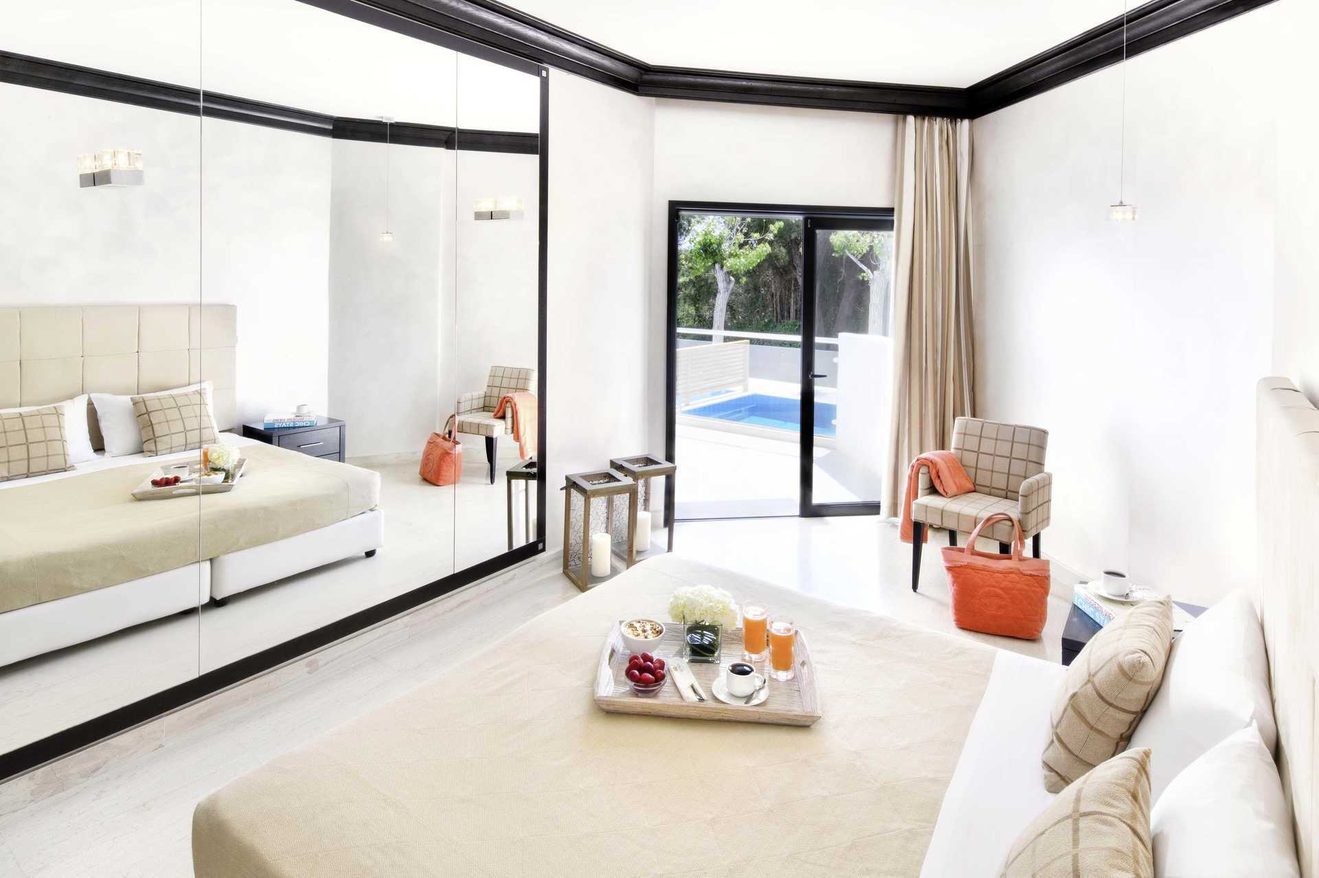 Dubbelrum med privat pool