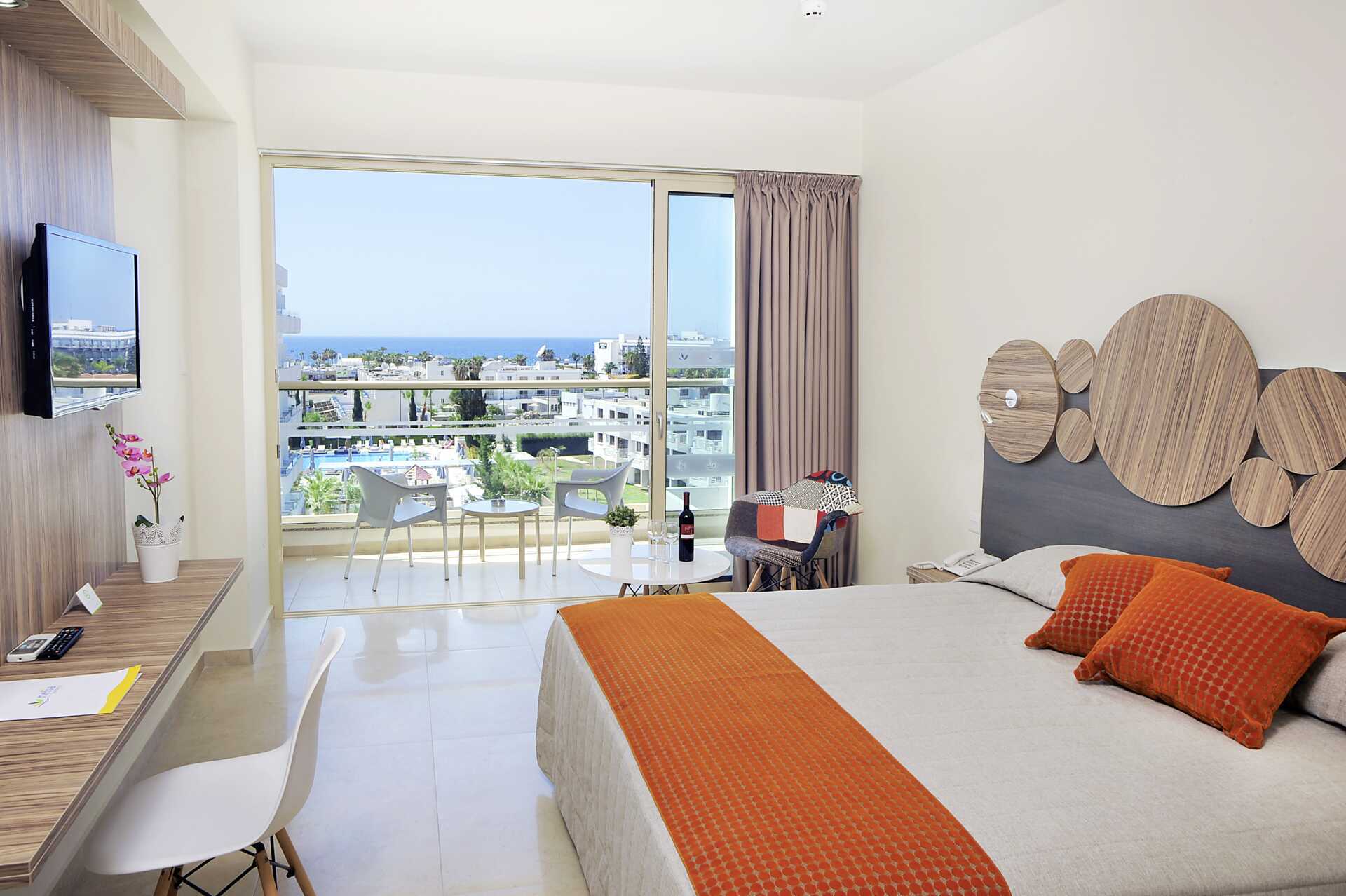 Dubbelrum på hotell Nelia Gardens, Ayia Napa.