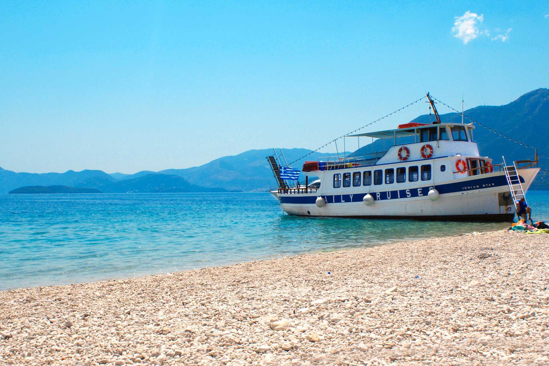 Nidri skärgård med BBQ