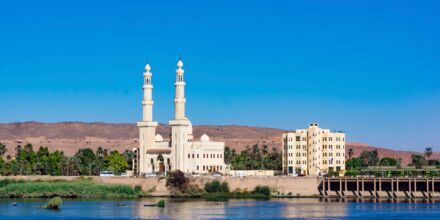 Den vackra staden Aswan besöks under Nilenkryssningarna.