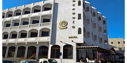 Hotell Oceanis i Karpathos stad, Grekland.