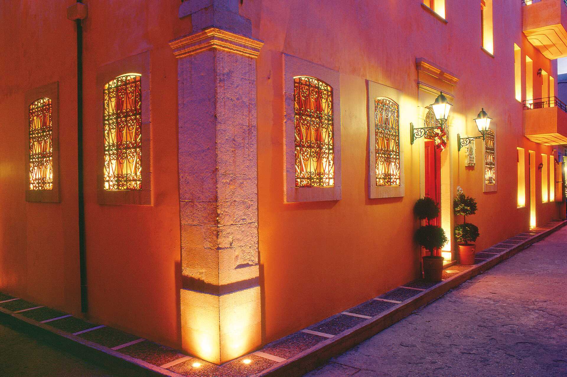 Hotell Palazzino di Corina i Rethymnon, Kreta.