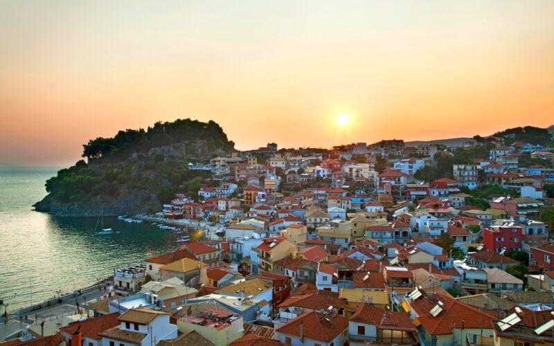 Parga by night - på egen hand