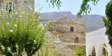 Bysantinsk kyrka på Paros, Grekland.