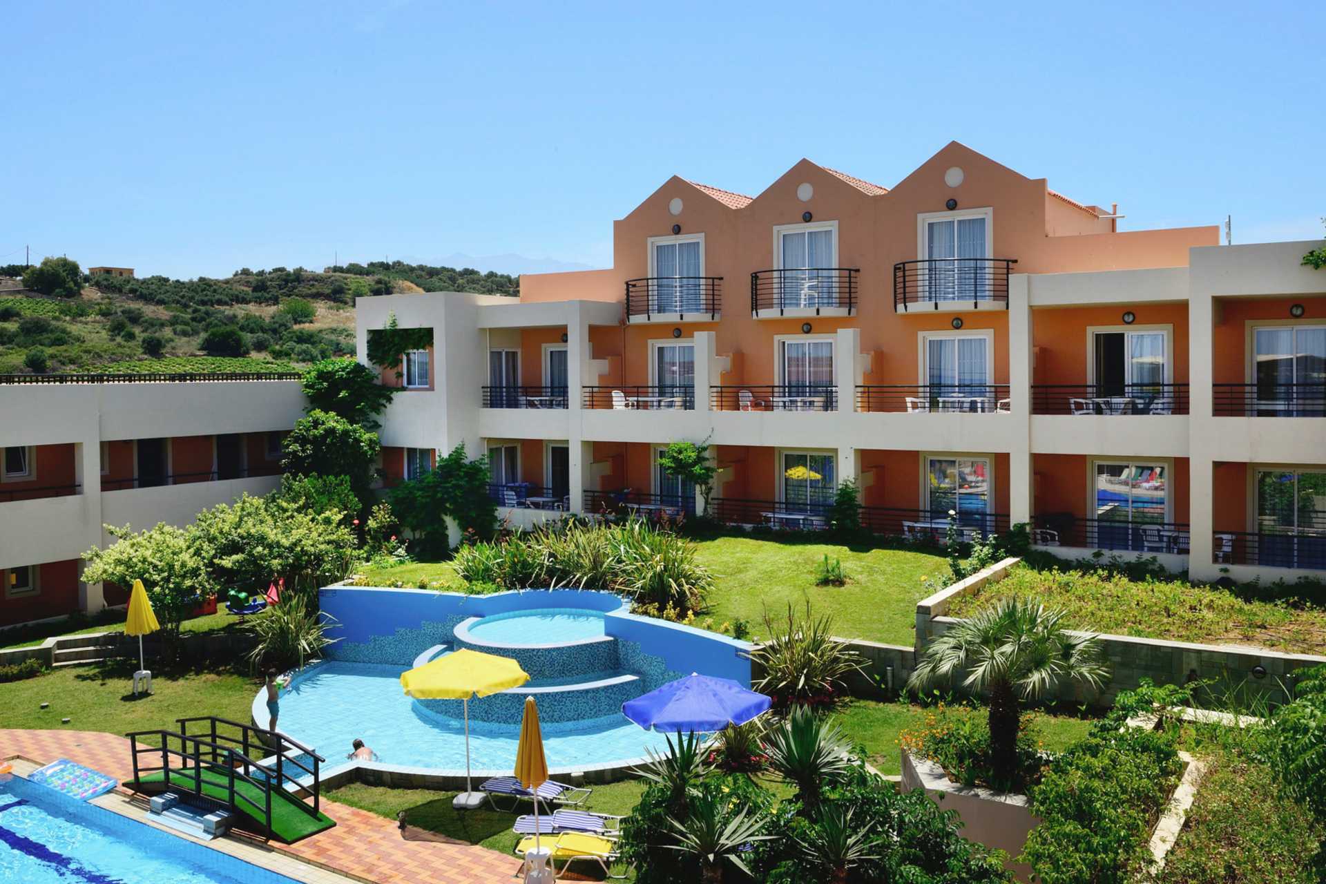 Hotell Pegasus, Kato Stalos, Kreta.