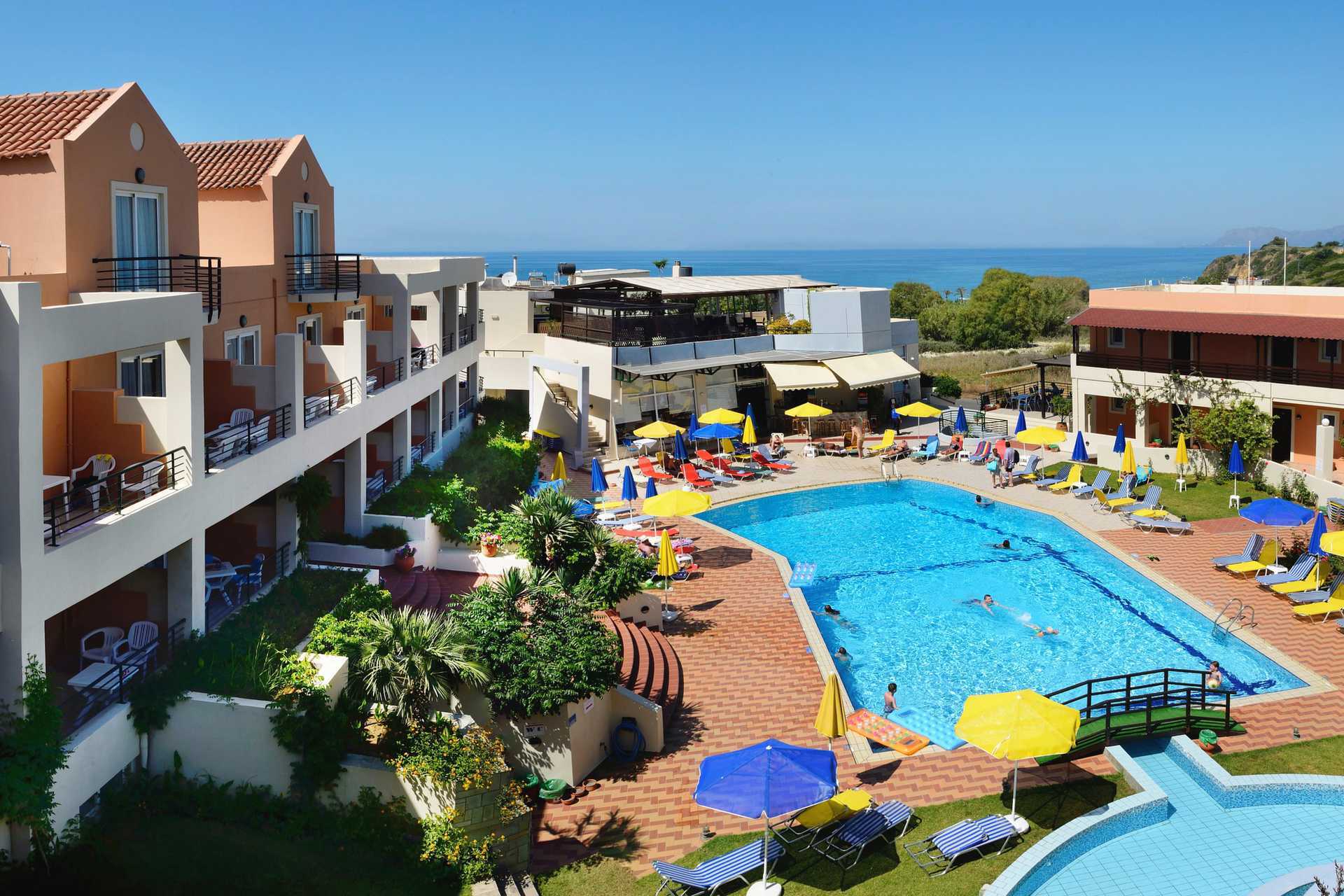 Hotell Pegasus, Kato Stalos, Kreta.