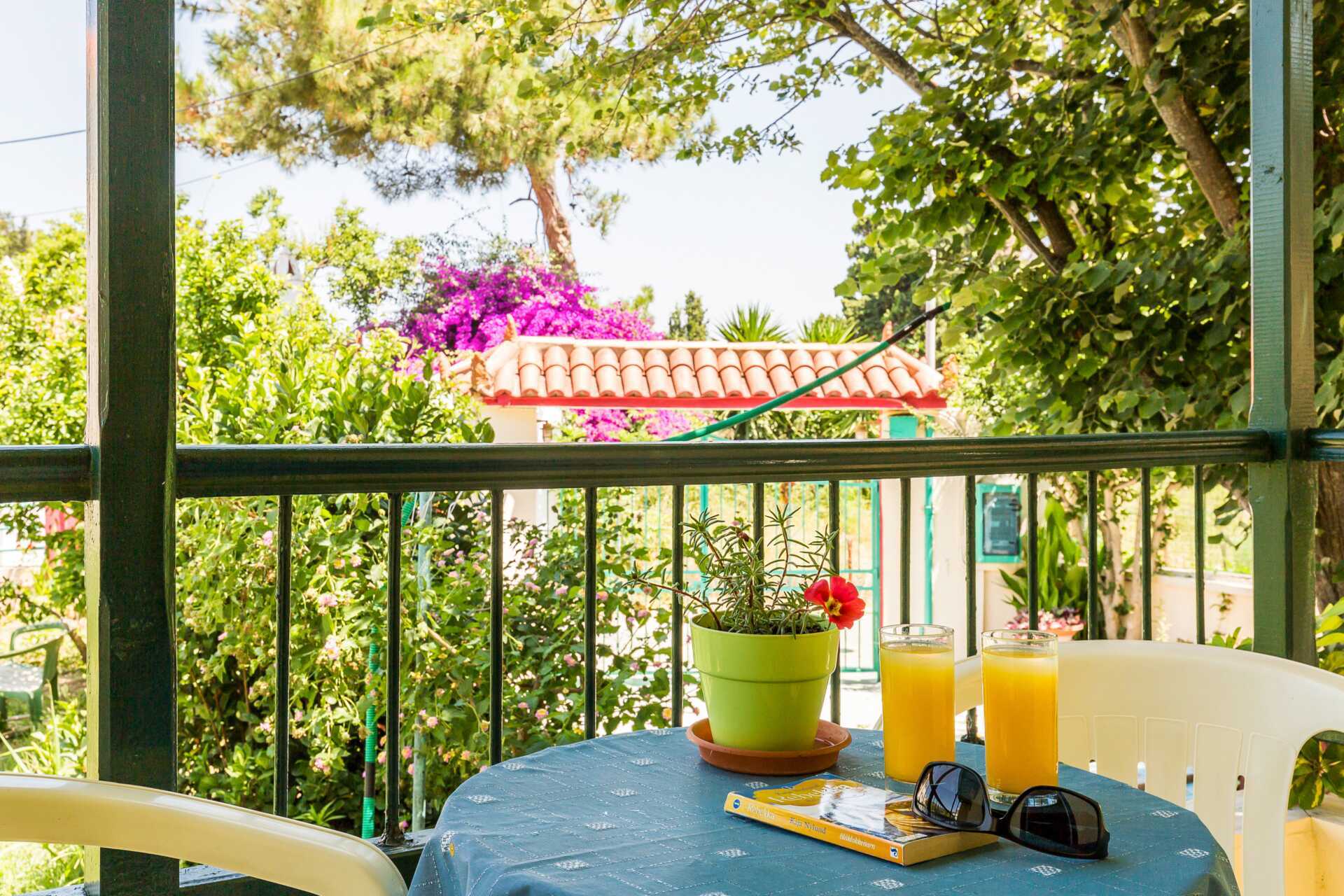 Pension Soula på Skopelos i Grekland.