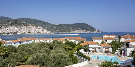 Utsikt från Hotell Maistros på Skopelos.