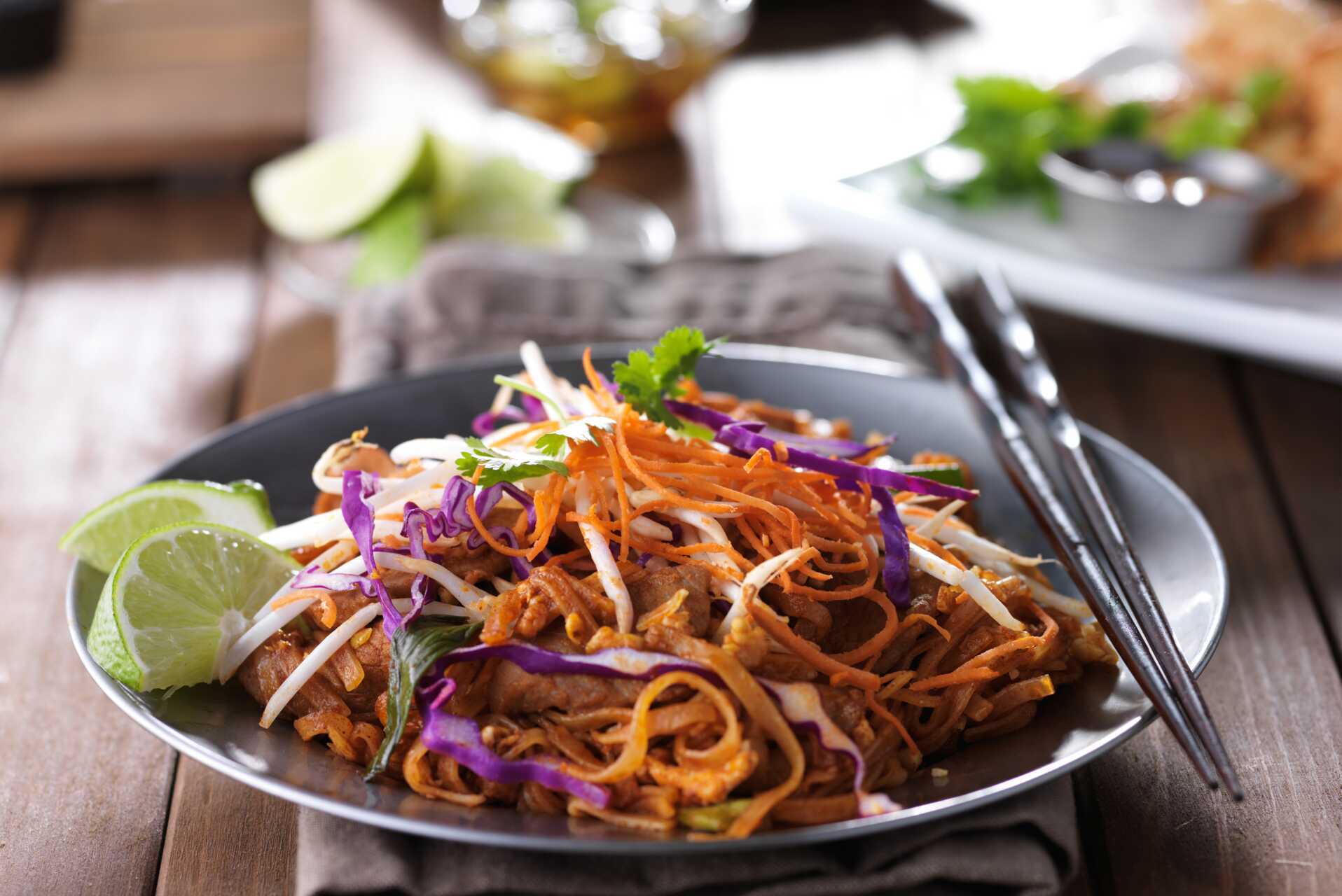 Klassisk Pad Thai.