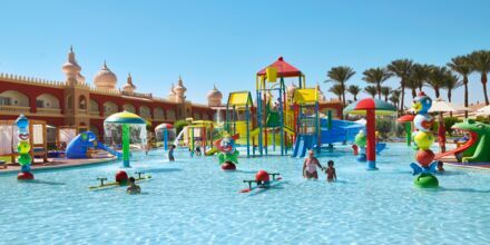 Barnpool på Alf Leila Wa Leila Waterpark i Hurghada.